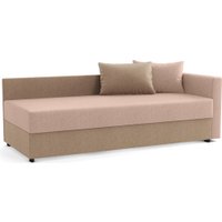 Тахта Олмеко Мальта М (жаккард, тесла бежевый/жаккард, тесла крем)