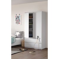 Шкаф распашной MyStar Сноули 900 ИВ-121.06.00 (белый)