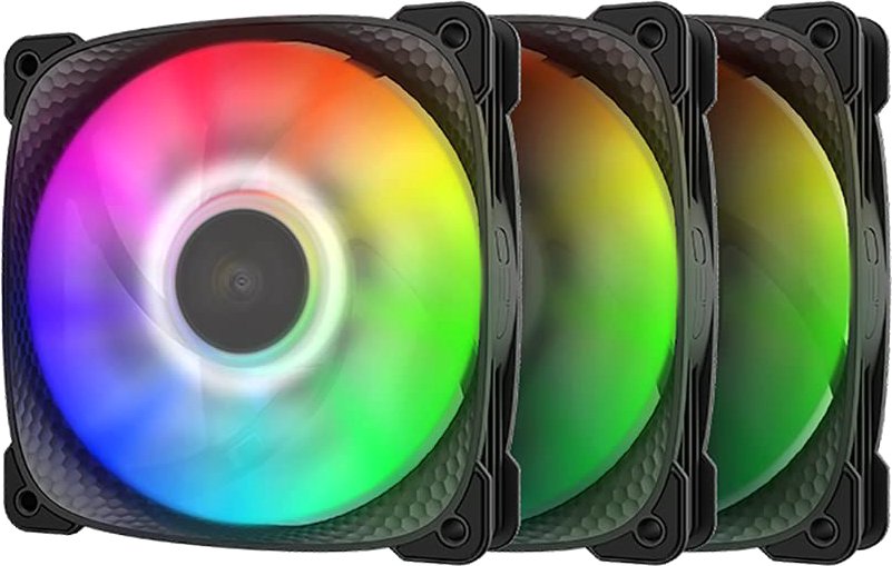 

Комплект вентиляторов для корпуса Geometric Future Squama 2505 ARGB Triple Pack (черный)