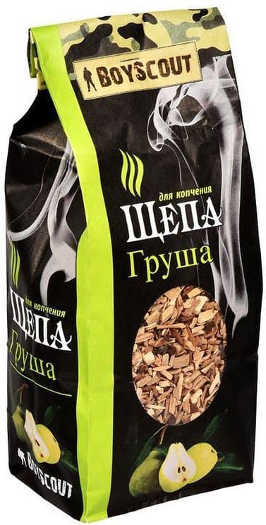 

Щепа для копчения BoyScout Груша 61094 (1 л)