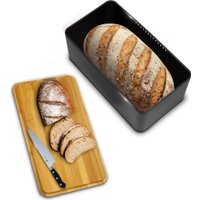 Хлебница Solmax&Home SM98144 (черный)