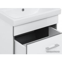 Aquanet Тумба Верона 50 00254066 с умывальником Moduo Slim (белый)
