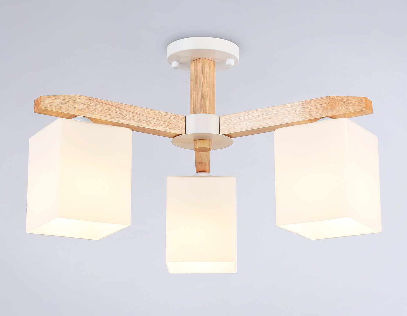 

Люстра средней высоты Ambrella light TR83115/3 WH/LW