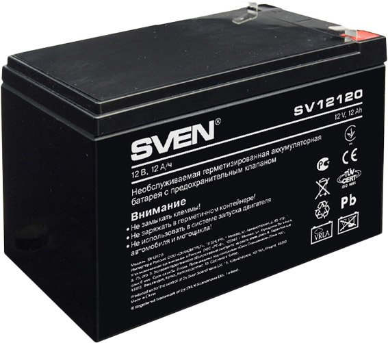

Аккумулятор для ИБП SVEN SV12120