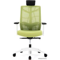 Офисное кресло Chair Meister Nature II (белая крестовина, зеленый)