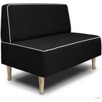 Диван Brioli Рони двухместный 1м (F19 массив/лак)