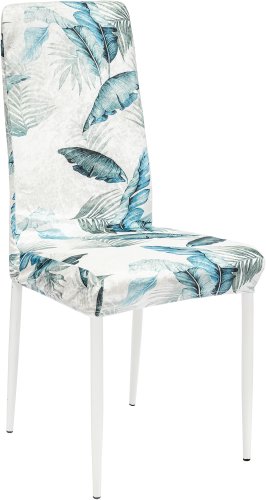 Чехол для стула Si Brano Принт (голубой)