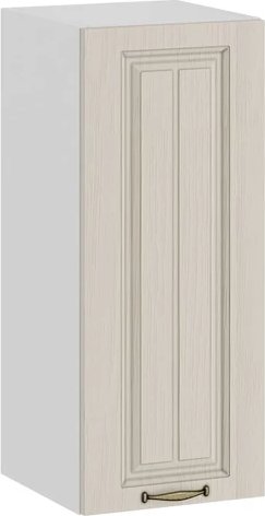 

Шкаф навесной Трия Лина 1ВВ3 с одной дверью (белый/крем)