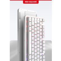 Клавиатура Red Square Alumix TKL Simple (белый, g3ms Amber)