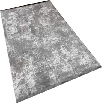 Ковер для жилой комнаты Radjab Carpet Амаль Прямоугольник 0901A (1.5x2.5, Grey/Grey)