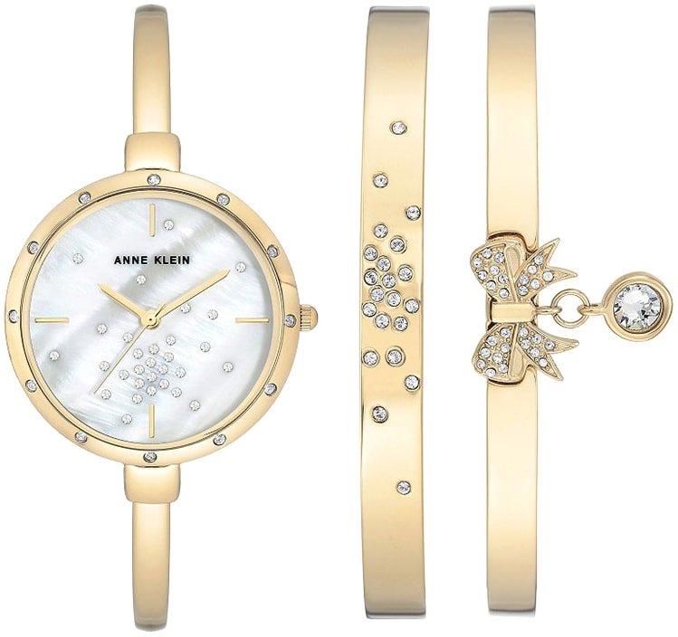 

Наручные часы с украшением Anne Klein 3274GBST