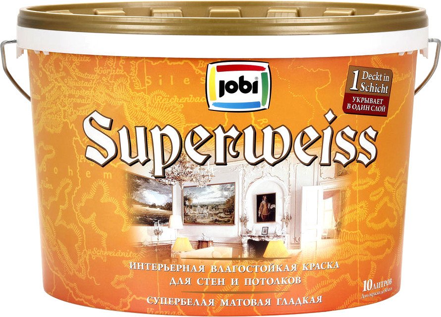 Краска Jobi Superweiss (10 л)