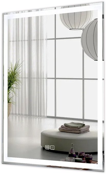 Пекам Зеркало Greta 60x80 greta-60x80sp (с подсветкой, подогревом и сенсором на прикосновение)