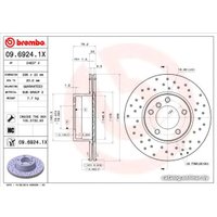  Brembo 0969241X