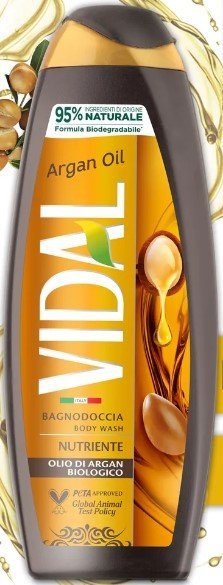 

VIDAL Гель для душа Масло Арганы 500 мл