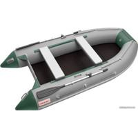 Моторно-гребная лодка Roger Boat Hunter 3000 (без киля, серый/зеленый)