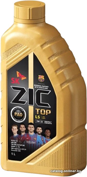 Моторное масло ZIC TOP LS 5W-30 1л