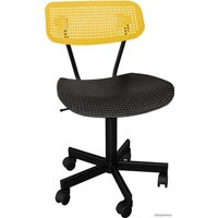 Офисное кресло Sheffilton SHT-ST85/S121М (желтый/черный/черный муар)