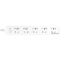 Удлинитель Xiaomi Mi Power Strip 5 (без USB, белый, китайская версия)