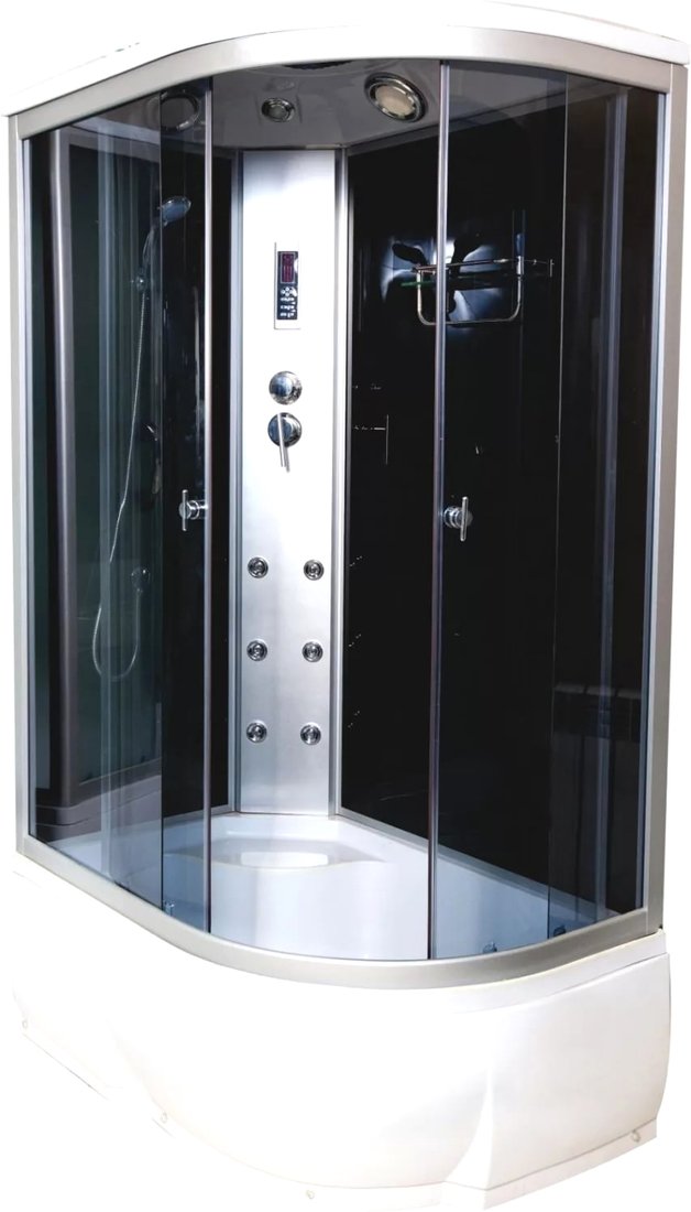 

Душевая кабина Водный мир Комфорт ВМ-886 Е L 80x120 (тонированное стекло)