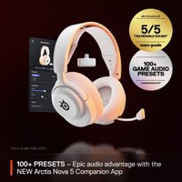 Наушники SteelSeries Arctis Nova 5 Wireless (белый) в Лиде