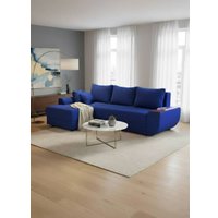 Угловой диван Sundays Home Нью-Йорк (велюр синий)
