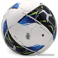 Футбольный мяч Kelme Vortex 18.2 9886130-113-4 (белый/синий, 4 размер)