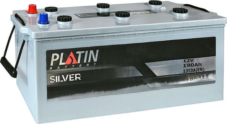 

Автомобильный аккумулятор Platin Silver 1250A L+ (190 А·ч)