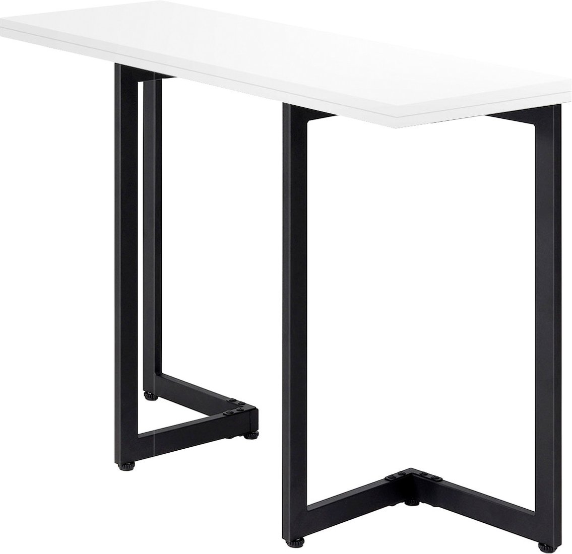 

Кухонный стол Millwood Арлен 2 38-76x120x76 (белый/металл черный)