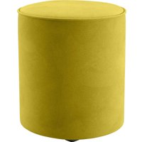 Пуфик Mio Tesoro 132 (горчичный Velutto 28)