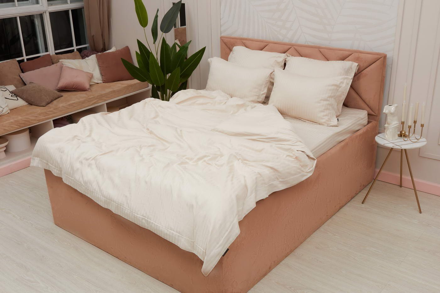 

Постельное белье Sofi De MarkO Моне Евро 2н Евро-СС-М-кр (кремовый)