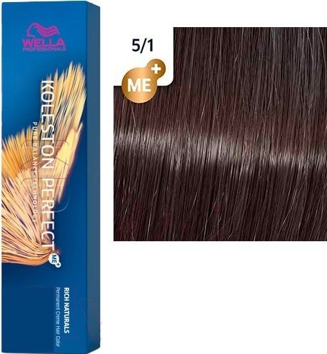 

Крем-краска Wella Professionals Koleston Perfect ME+ 5/1 шоколадное джелато