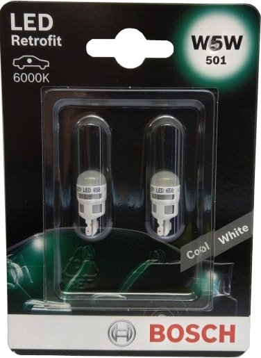 

Светодиодная лампа Bosch W5W LED Retrofit 2шт