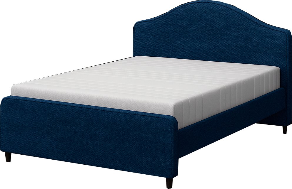 Кровать Sonit Dana 140x200 шенилл Eclipse (15 синий)