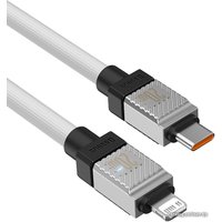 Кабель Baseus CoolPlay Series USB Type-C - Lightning (1 м, белый)