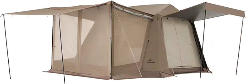 

Кемпинговая палатка Naturehike Village 6.0 II CNK2300ZP021-DCFS (коричневый)