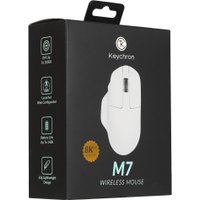 Игровая мышь Keychron M7 Wireless 8K (белый)