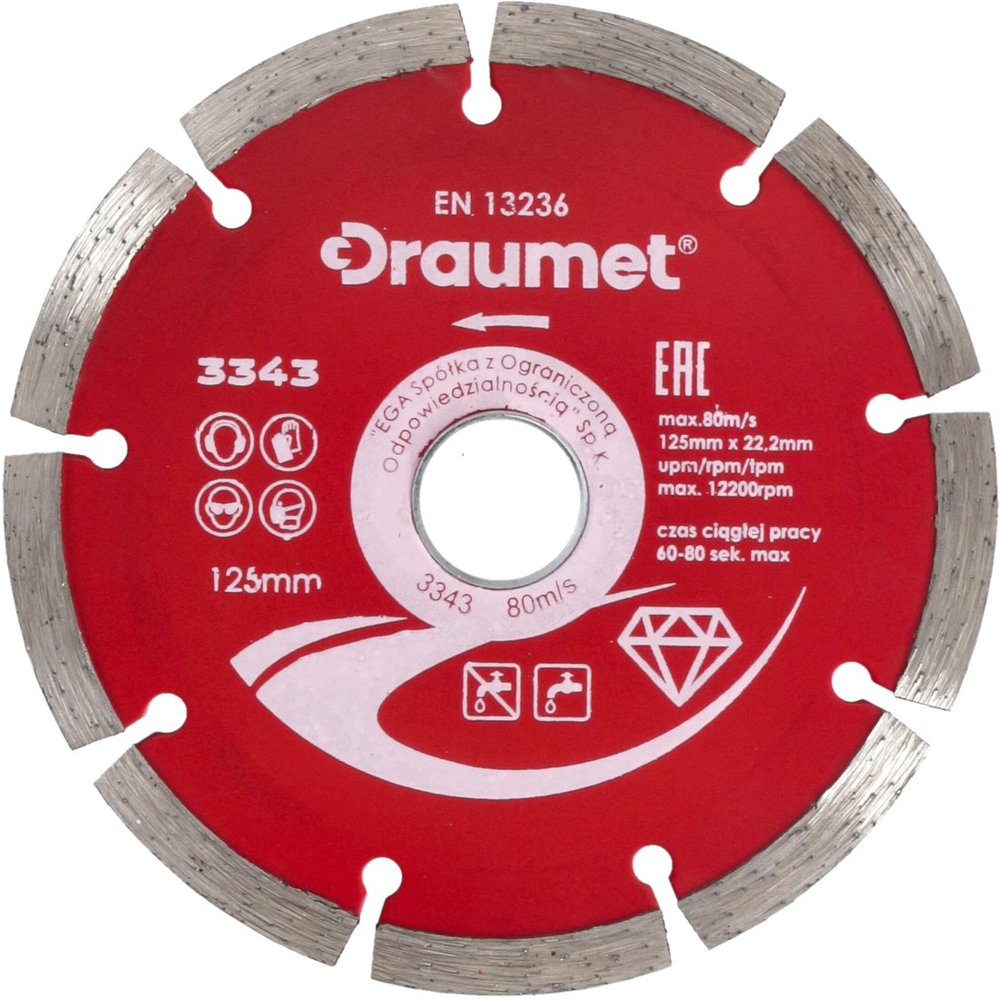 

Отрезной диск алмазный Draumet 3342
