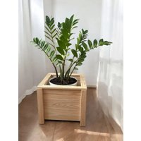 Кашпо KraftHouse Напольное 35x35x30 2043267456768 (натуральный)