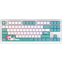 Клавиатура Red Square Alumix TKL Classic Kitsune (белый, g3ms Aquamarine)