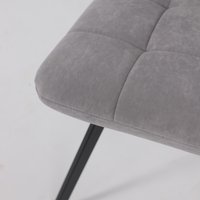 Стул Мамадома Rommy (b22 Grey Lux/черный)