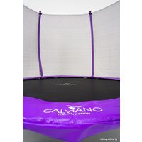 Батут Calviano Outside Master Purple 252 см - 8ft (внешняя сетка, с лестницей)