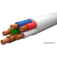 Провод силовой ККЗ ПВС 5х1.5 KKZ40-00006970 (100 м, белый)