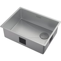 Кухонная мойка ZorG Zerox 59 U / IF Side SF Zurinox Steel