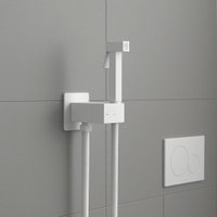 Унитаз напольный Lauter Rimless 21D2202 + гигиенический душ Rainix 21LT7713MW