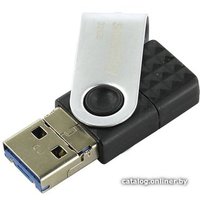 USB Flash SmartBuy Double 32GB SB32GBTRIO (черный)