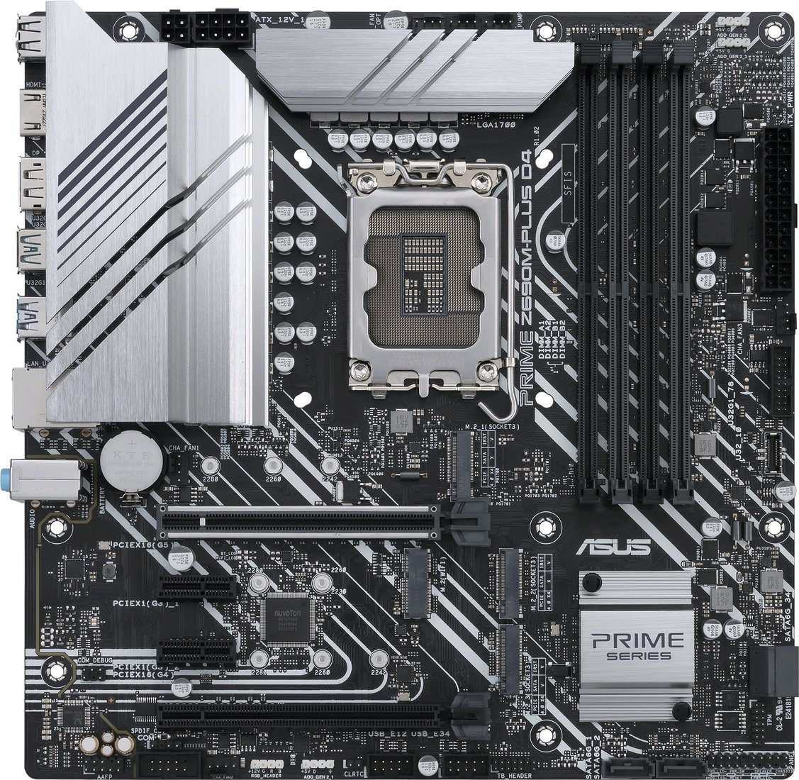 

Материнская плата ASUS Prime Z690M-PLUS D4