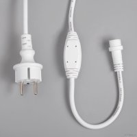 Гирлянда бахрома Luazon 3x0.9 м 232 LED 5204448 (белый каучук провод, мульти)