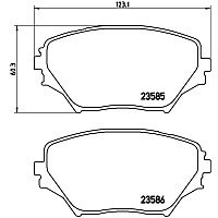  Brembo P83055