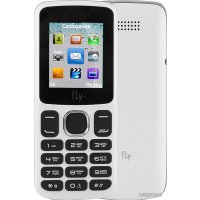 Кнопочный телефон Fly FF179 White